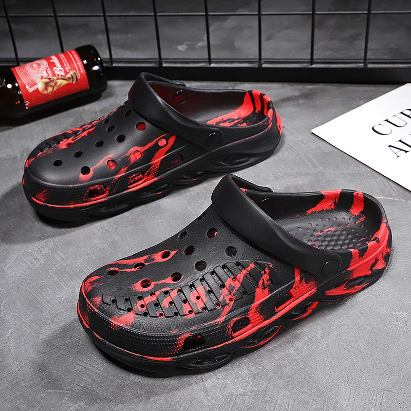 mens eva clogs slip on closed toe sandals soft sole walking shoes outdoor garden shoe beach sandals details 6