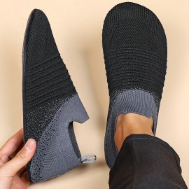 Men's Sock Shoes, Mesh Breathable Lightweight Non-slip Sneakers For Jogging Tennis Gym, Training Athletic Shoes, Spring And Summer