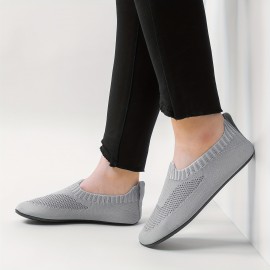 Minimalist Slippers Cozy House Slippers Sock Slippers Anti-skid Slip-on Shoes Indoor For Men